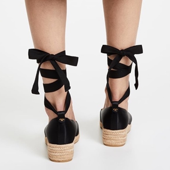 Tory Burch espadrille wedge shoes - Picture 4 of 4